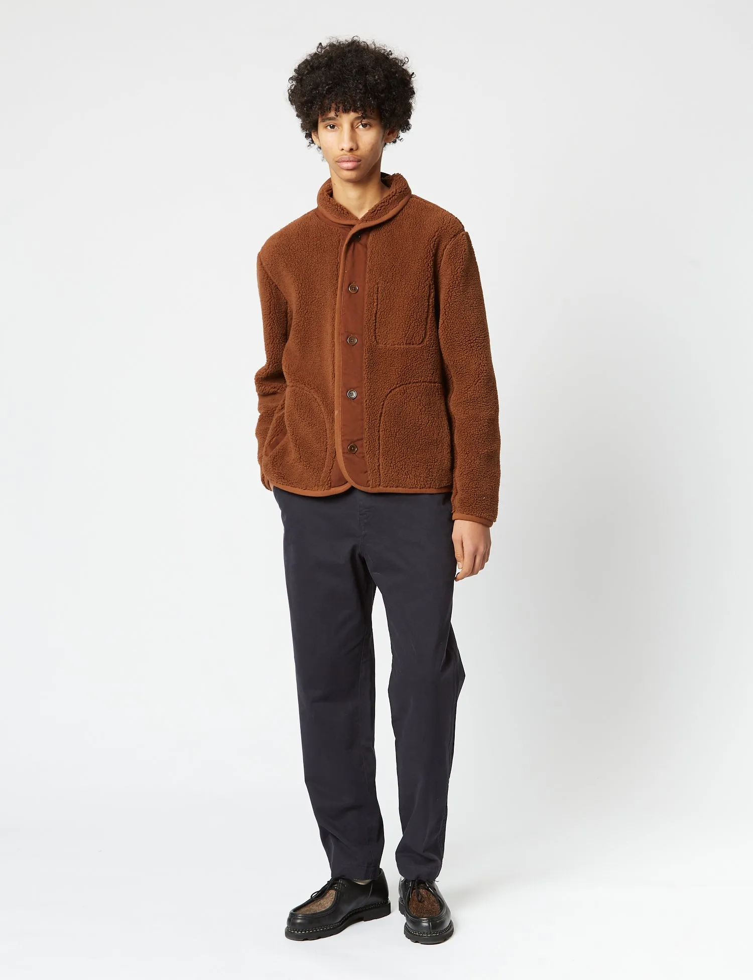 Bhode Everyday Pant Italian Cotton (Relaxed, Straight) - Black sold by Article London product image thumbnail 3