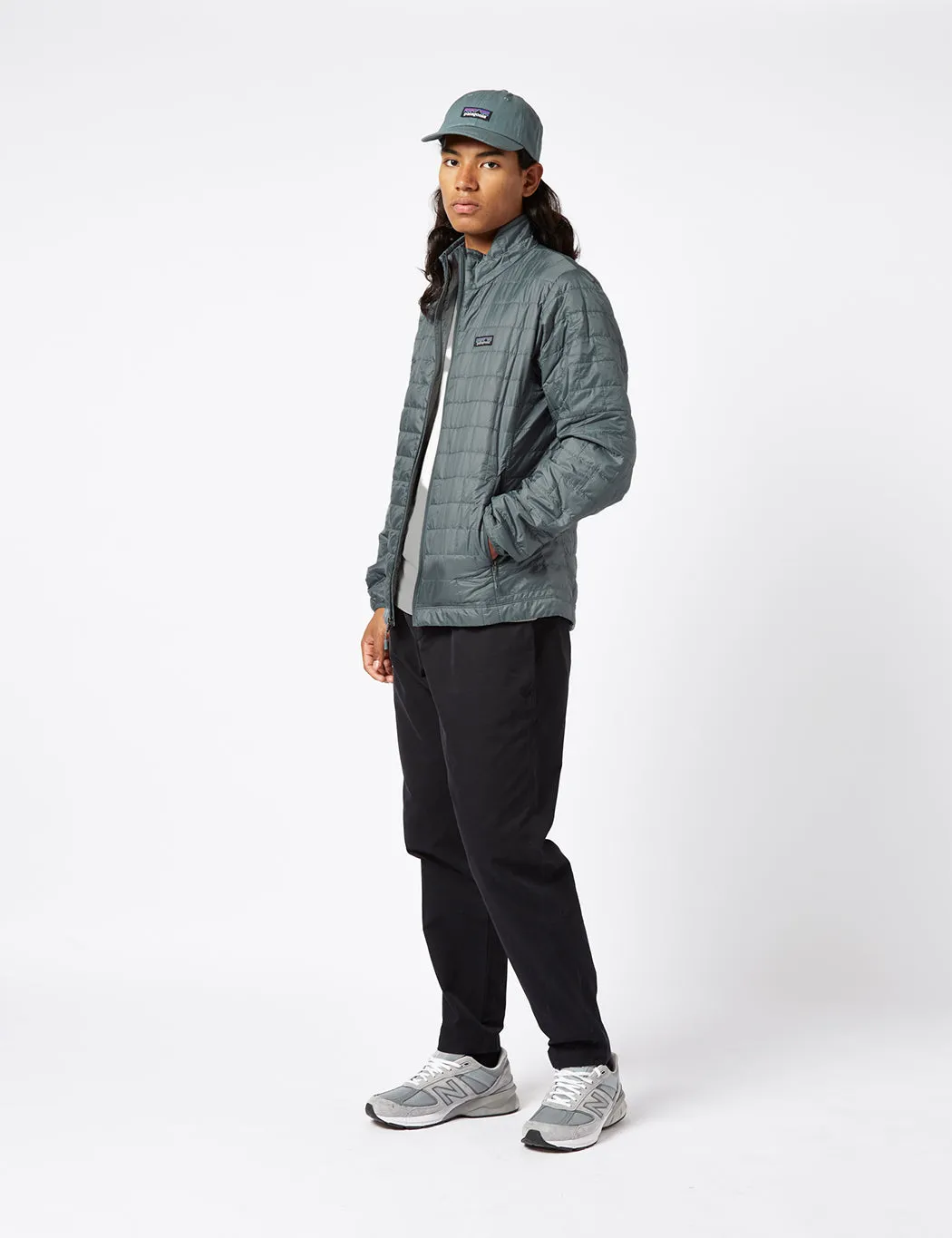 Patagonia Nano Puff Jacket - Nouveau Green/Nouveau Green sold by Article London product image thumbnail 3