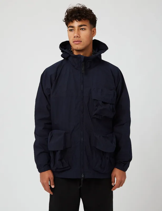 Snow Peak Indigo C/N Parka - Indigo Blue sold by Article London