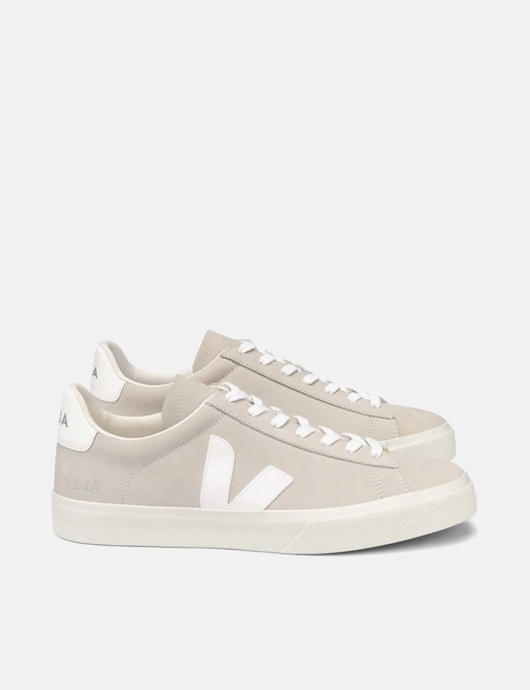 Veja Campo Trainers (Nubuck) - Natural White sold by Article London product image thumbnail 2