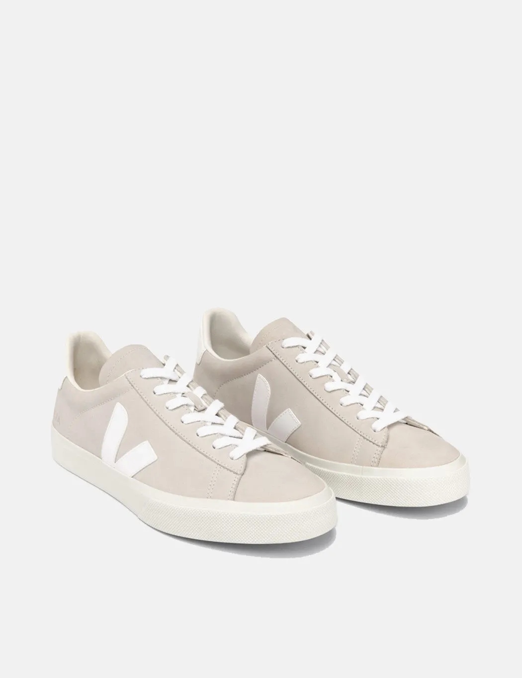 Veja Campo Trainers (Nubuck) - Natural White sold by Article London product image thumbnail 3