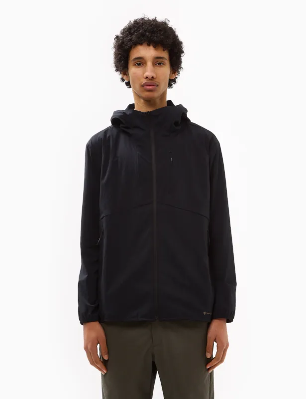 Snow Peak Active Comfort Zip Up Parka - Black sold by Article London