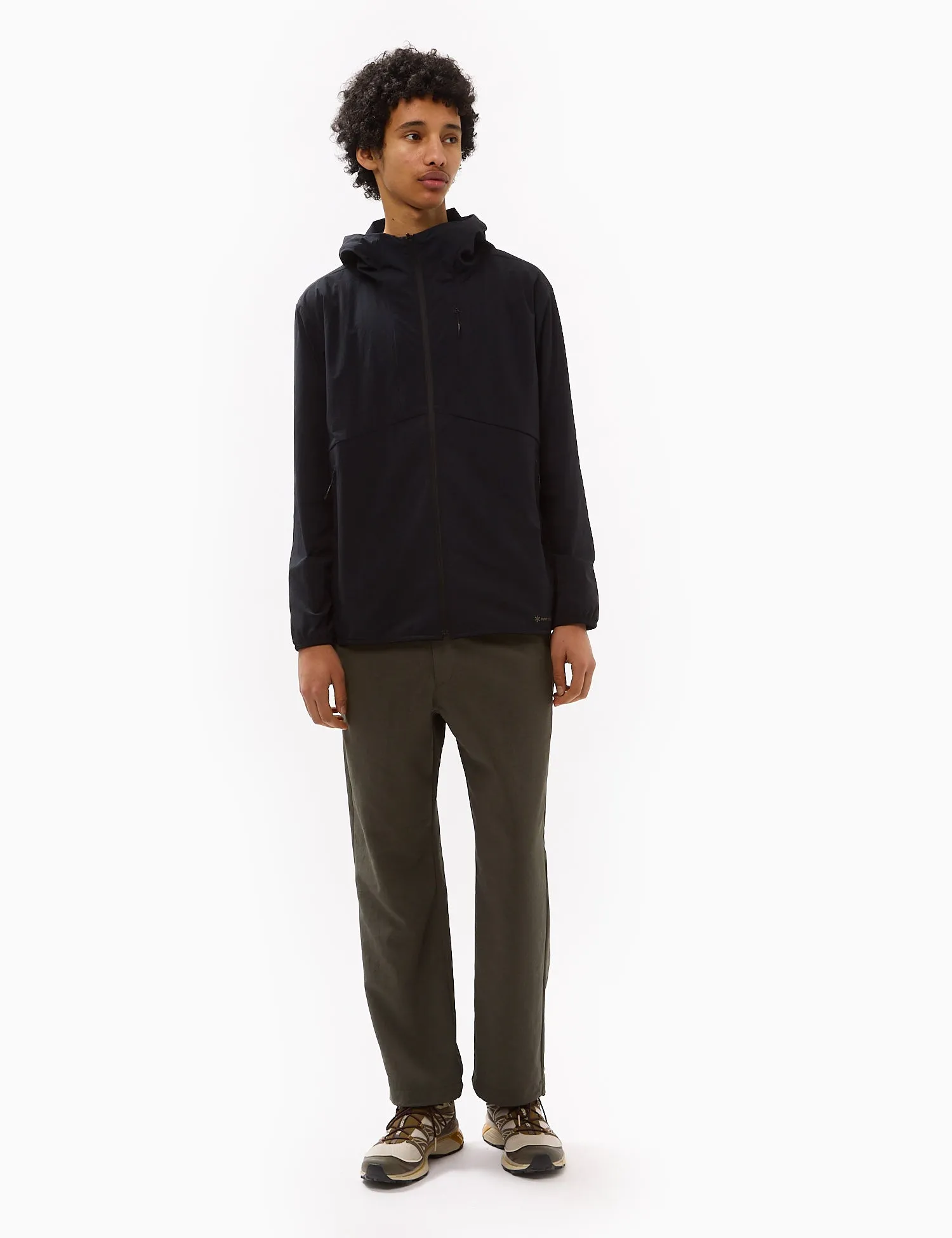 Snow Peak Active Comfort Zip Up Parka - Black sold by Article London product image thumbnail 2