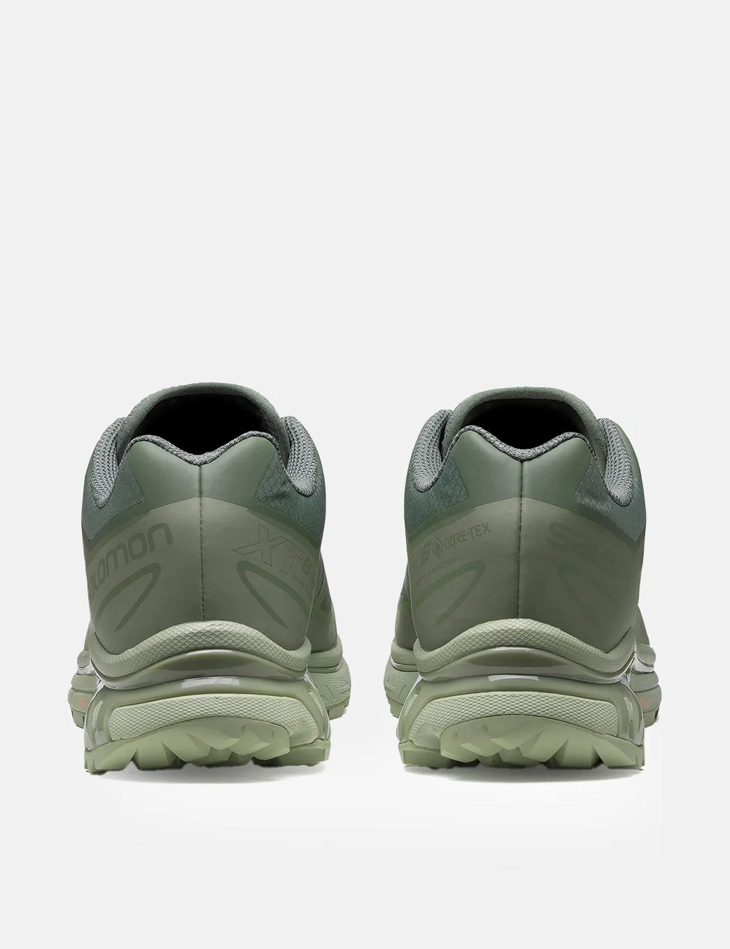 Salomon XT-6 GTX Trainers - Desert Sage/Lily Pad/Laurel Wreath sold by Article London product image thumbnail 5
