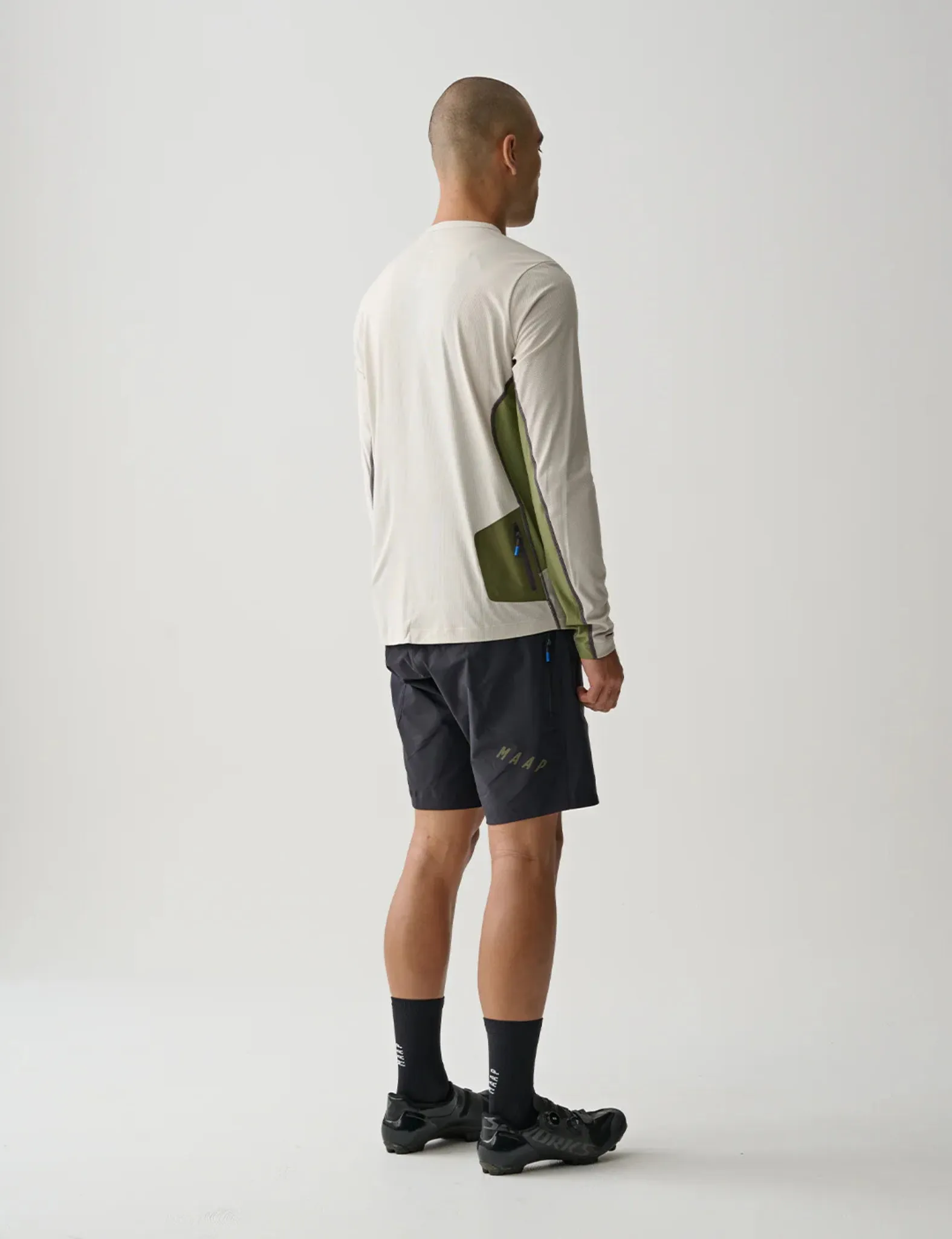 Maap Alt_Road Tech Long Sleeve Tee - Fog sold by Article London product image thumbnail 2
