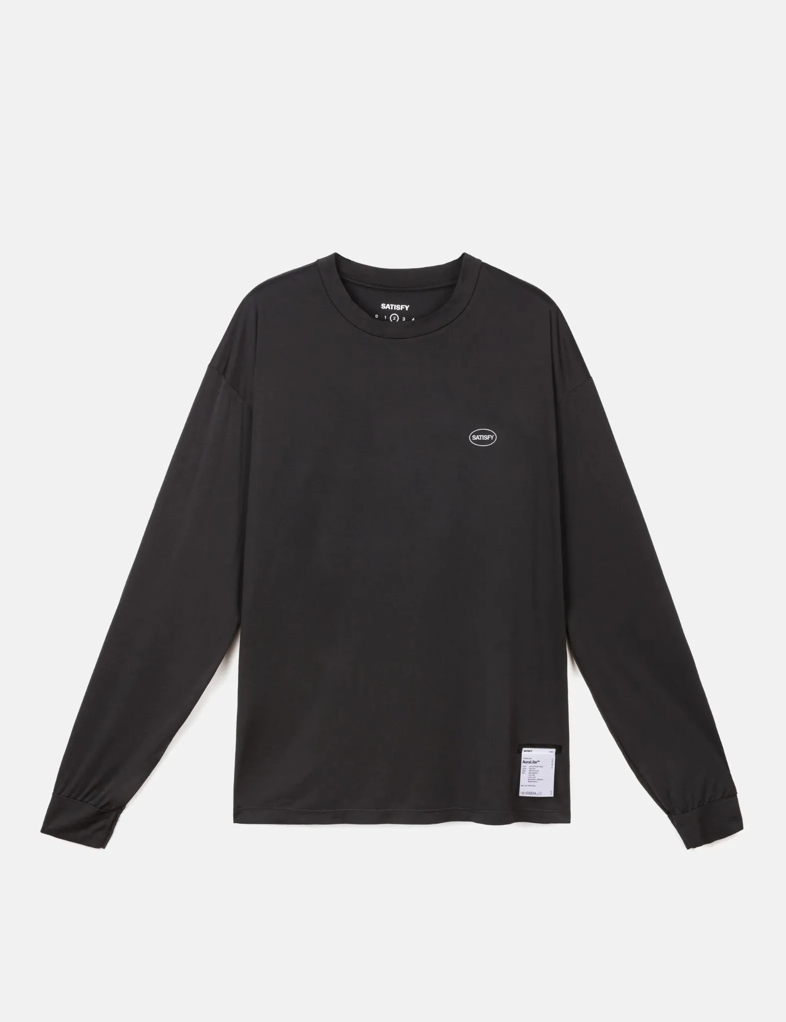 Satisfy AuraLite Long Tee - Black sold by Article London product image thumbnail 4