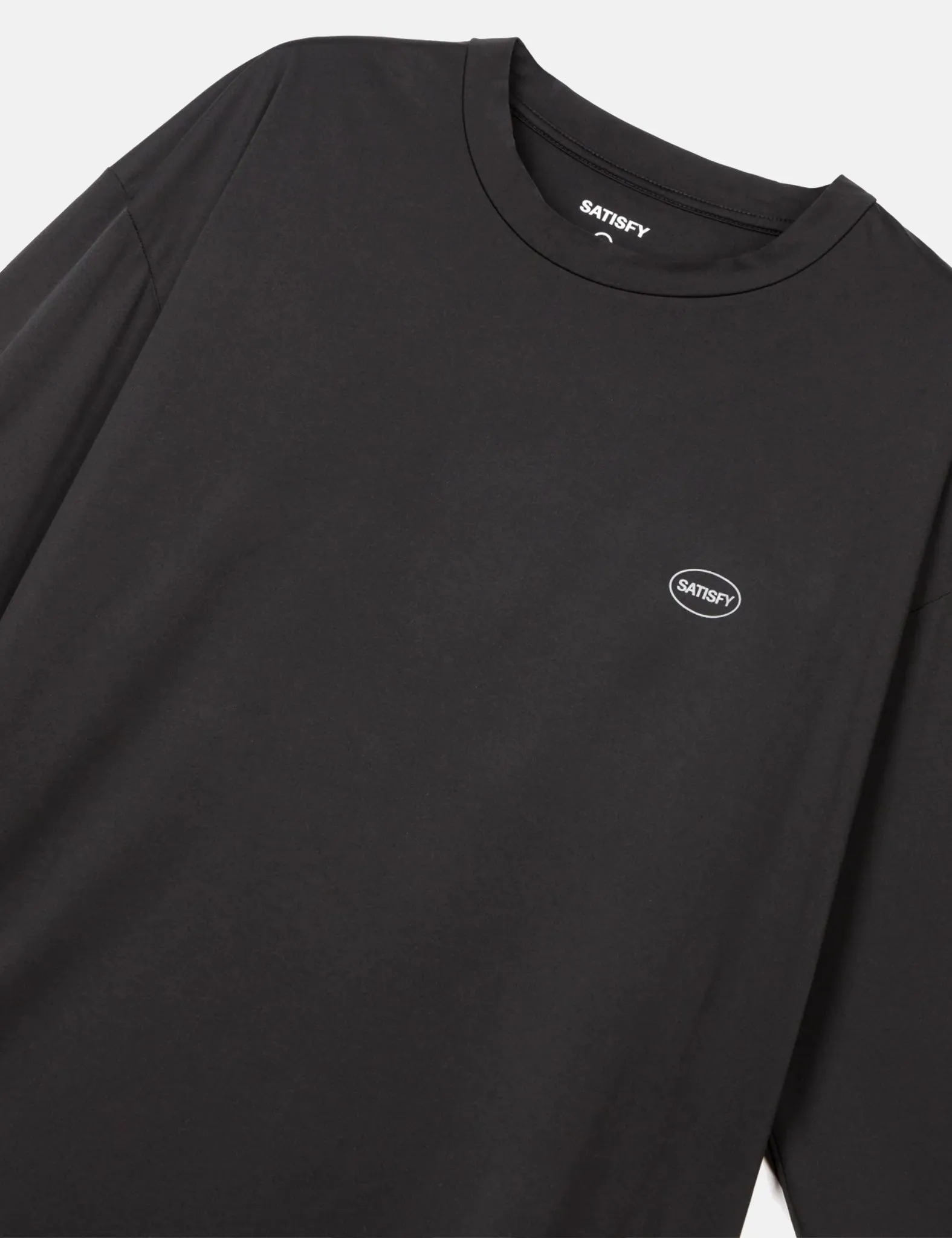 Satisfy AuraLite Long Tee - Black sold by Article London product image thumbnail 5