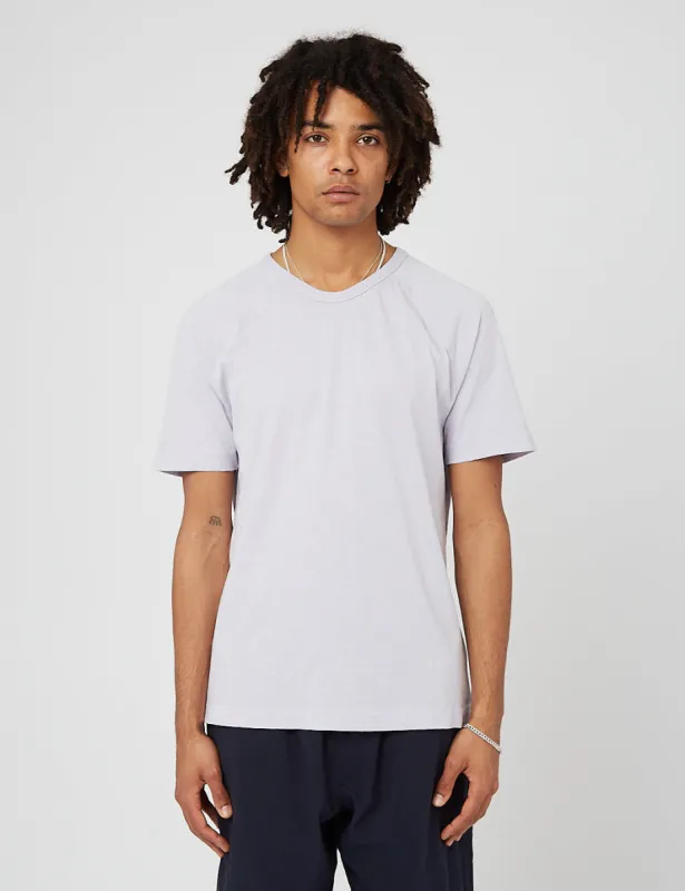 YMC Television Raglan T-Shirt - Lilac sold by Article London
