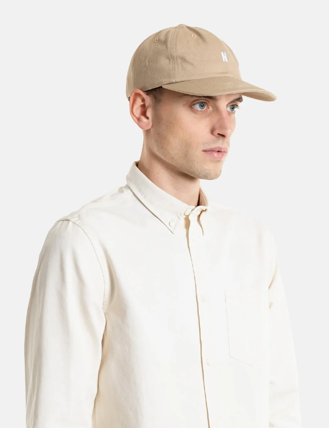 Norse Projects Twill Sports Cap - Utility Khaki sold by Article London product image thumbnail 2