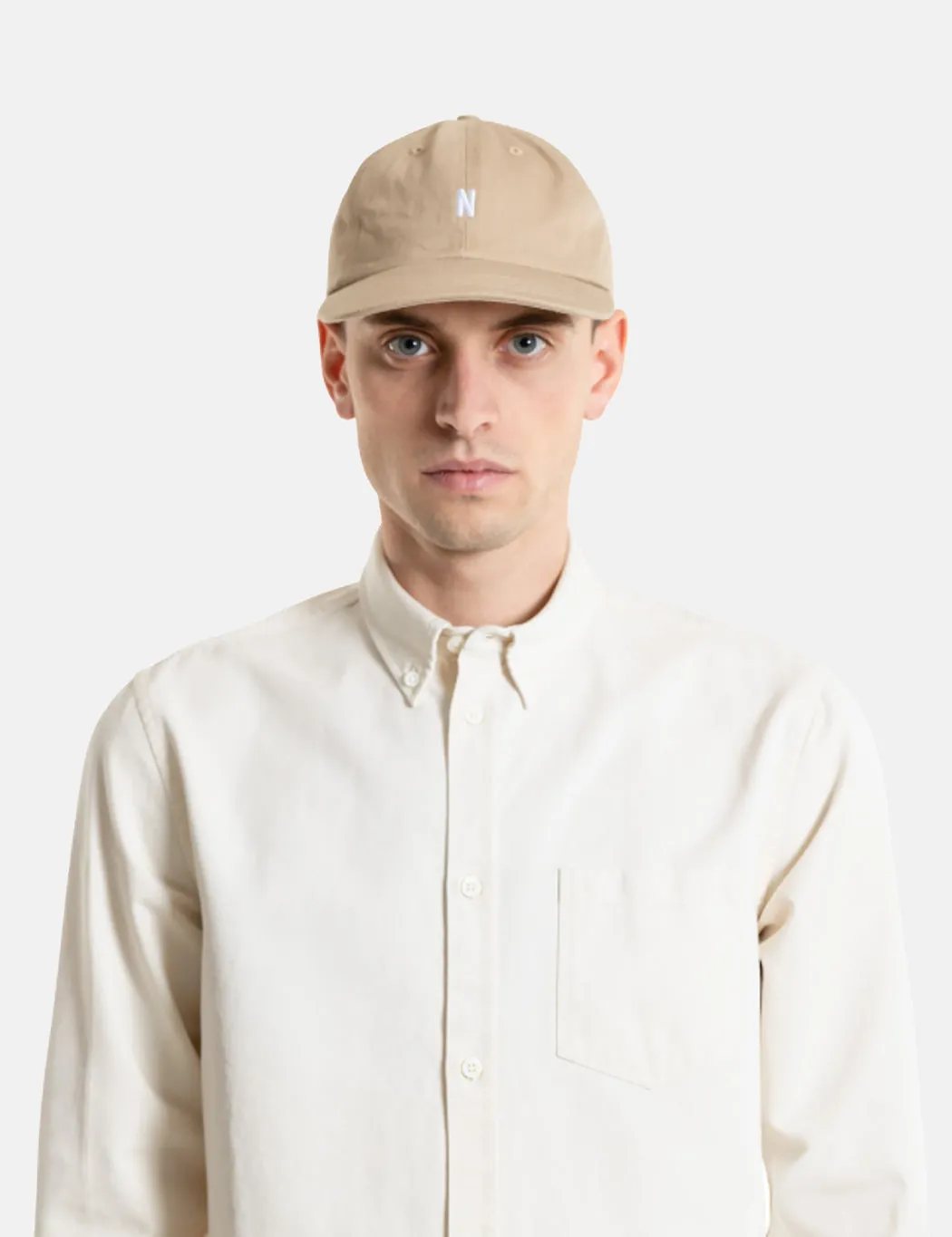 Norse Projects Twill Sports Cap - Utility Khaki sold by Article London product image thumbnail 5