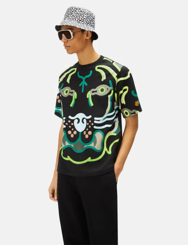 Kenzo K-Tiger Oversized T-Shirt - Black made by Kenzo