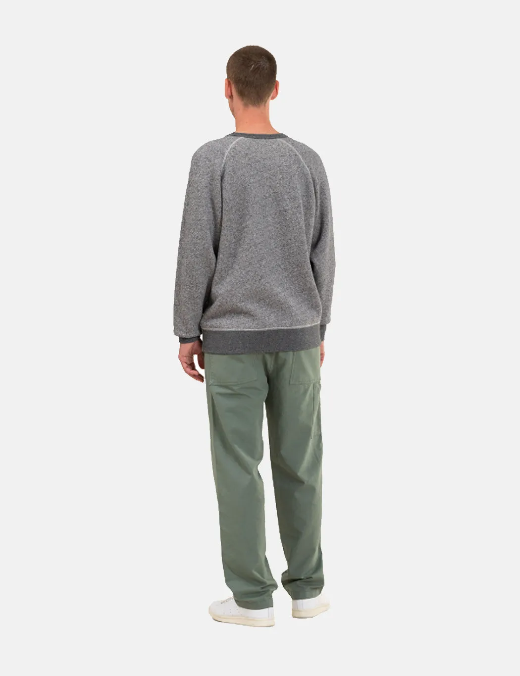 Norse Projects Kristian Sportswear Sweatshirt - Dark Grey Melange sold by Article London product image thumbnail 4