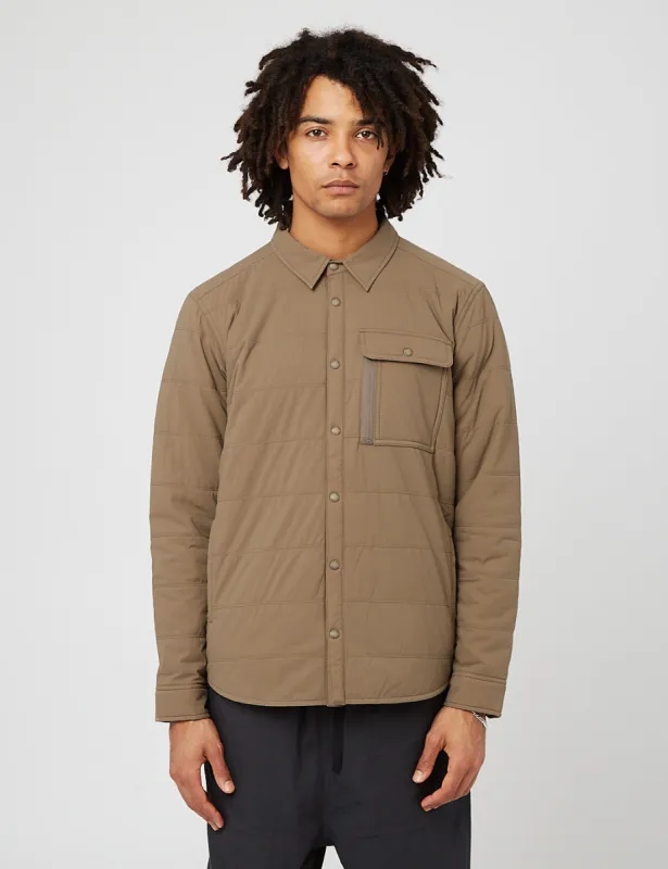 Snow Peak Flexible Insulated Shirt - Beige sold by Article London