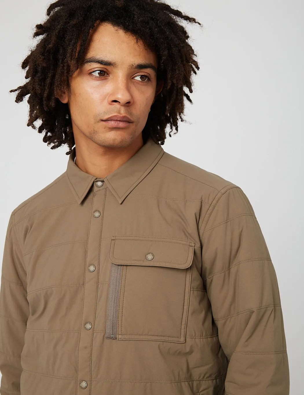 Snow Peak Flexible Insulated Shirt - Beige sold by Article London product image thumbnail 2
