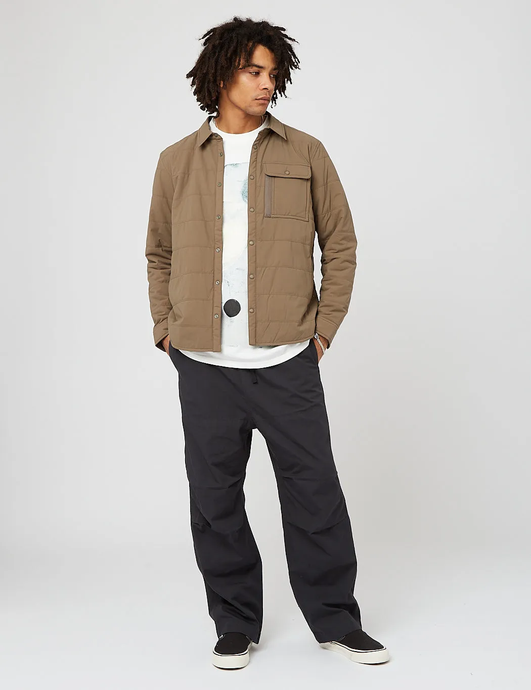 Snow Peak Flexible Insulated Shirt - Beige sold by Article London product image thumbnail 4