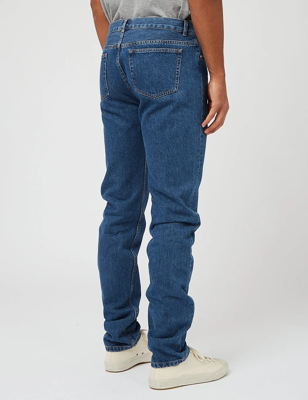 A.P.C. Petit New Standard Jean - Stonewashed Indigo sold by Article London product image thumbnail 4