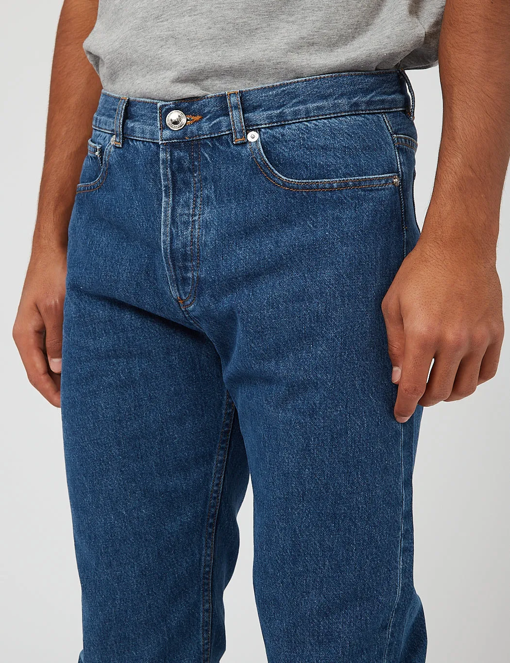 A.P.C. Petit New Standard Jean - Stonewashed Indigo sold by Article London product image thumbnail 3