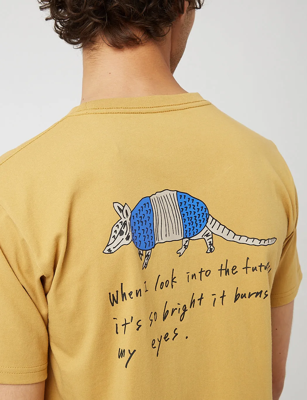 Snow Peak Pile Driver T-Shirt - Mustard sold by Article London