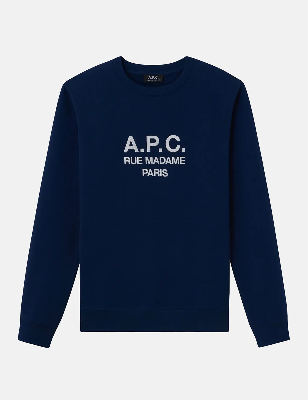 A.P.C. Rufus Sweatshirt (Embroidered Logo) - Marine/Dark Navy sold by Article London product image thumbnail 2