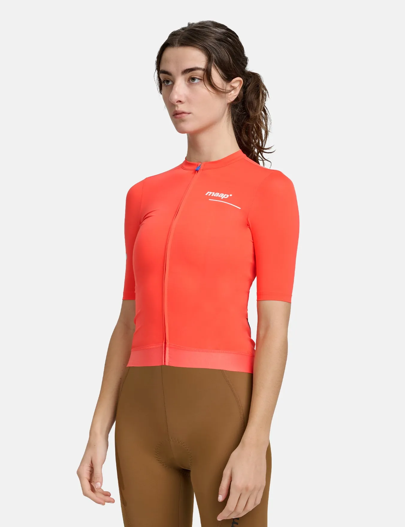 MAAP Womens Training Jersey - Mars Red sold by Article London