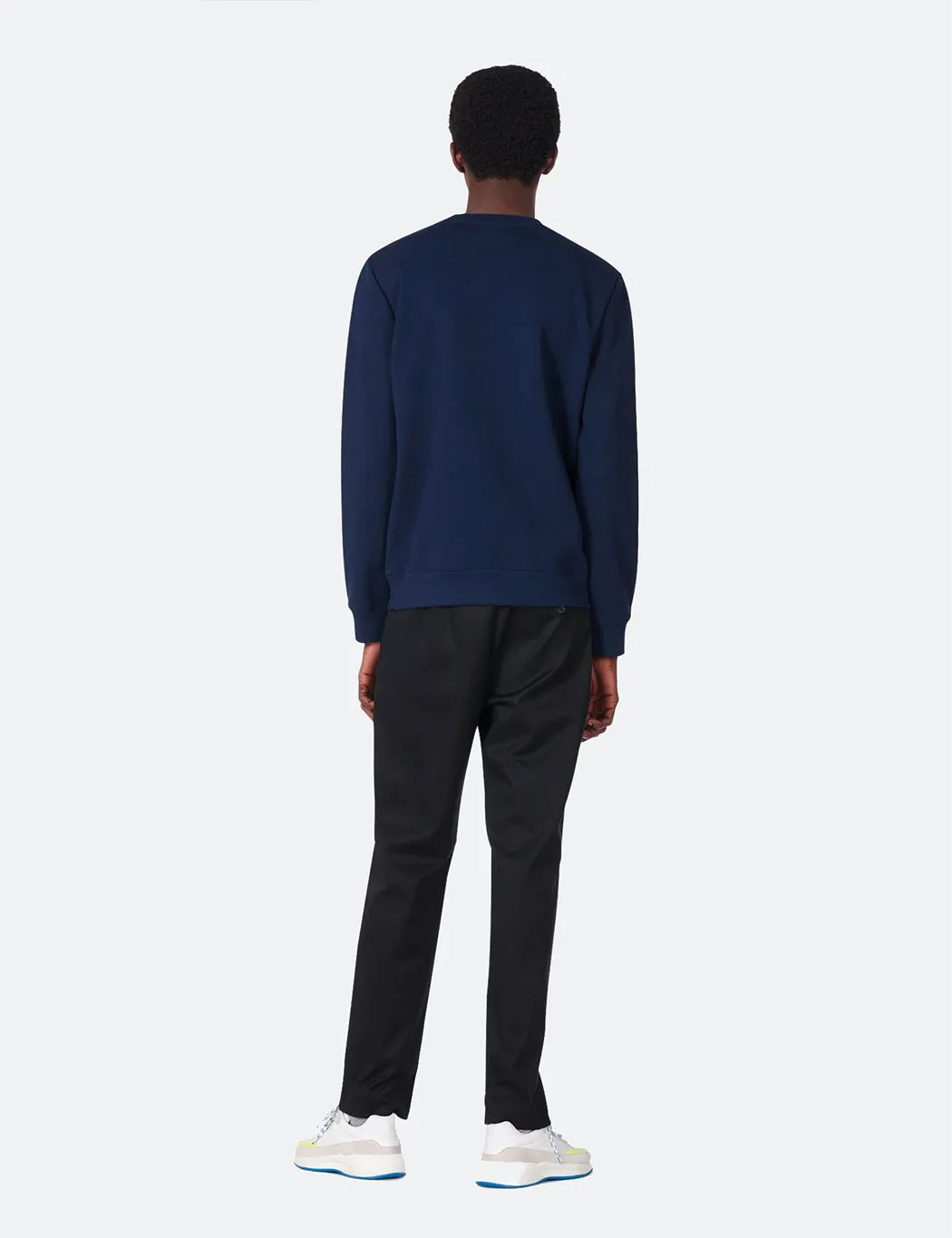 A.P.C. Rufus Sweatshirt (Embroidered Logo) - Marine/Dark Navy sold by Article London product image thumbnail 4