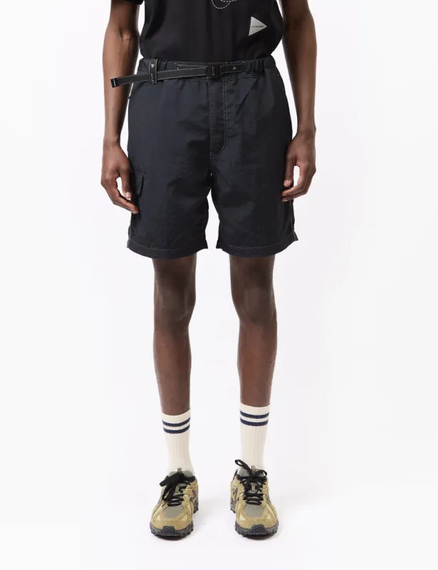 and Wander NY Taffeta Hiker Shorts - Black sold by Article London