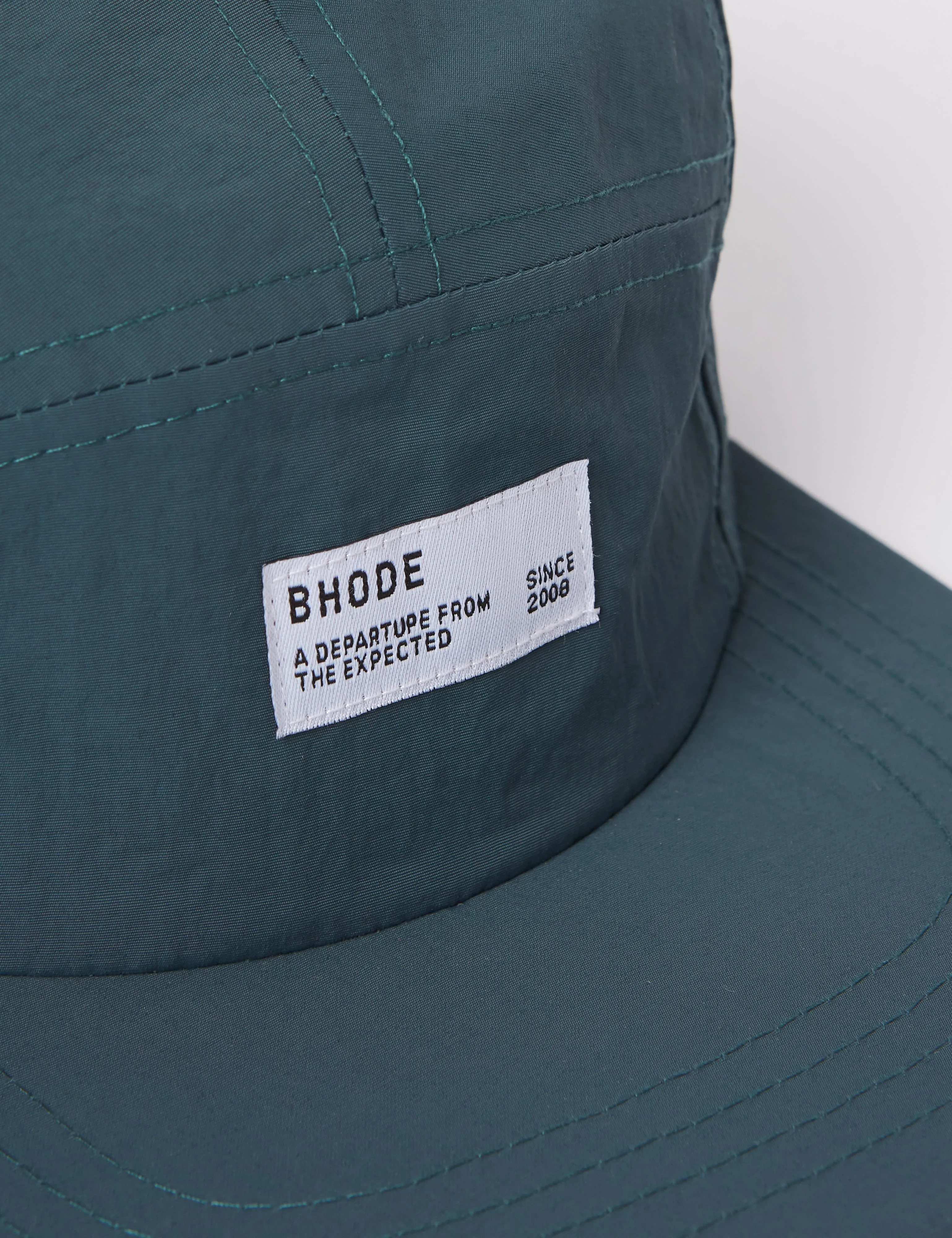 Bhode 5-Panel Cap (Nylon) - Caspian Blue sold by Article London product image thumbnail 2