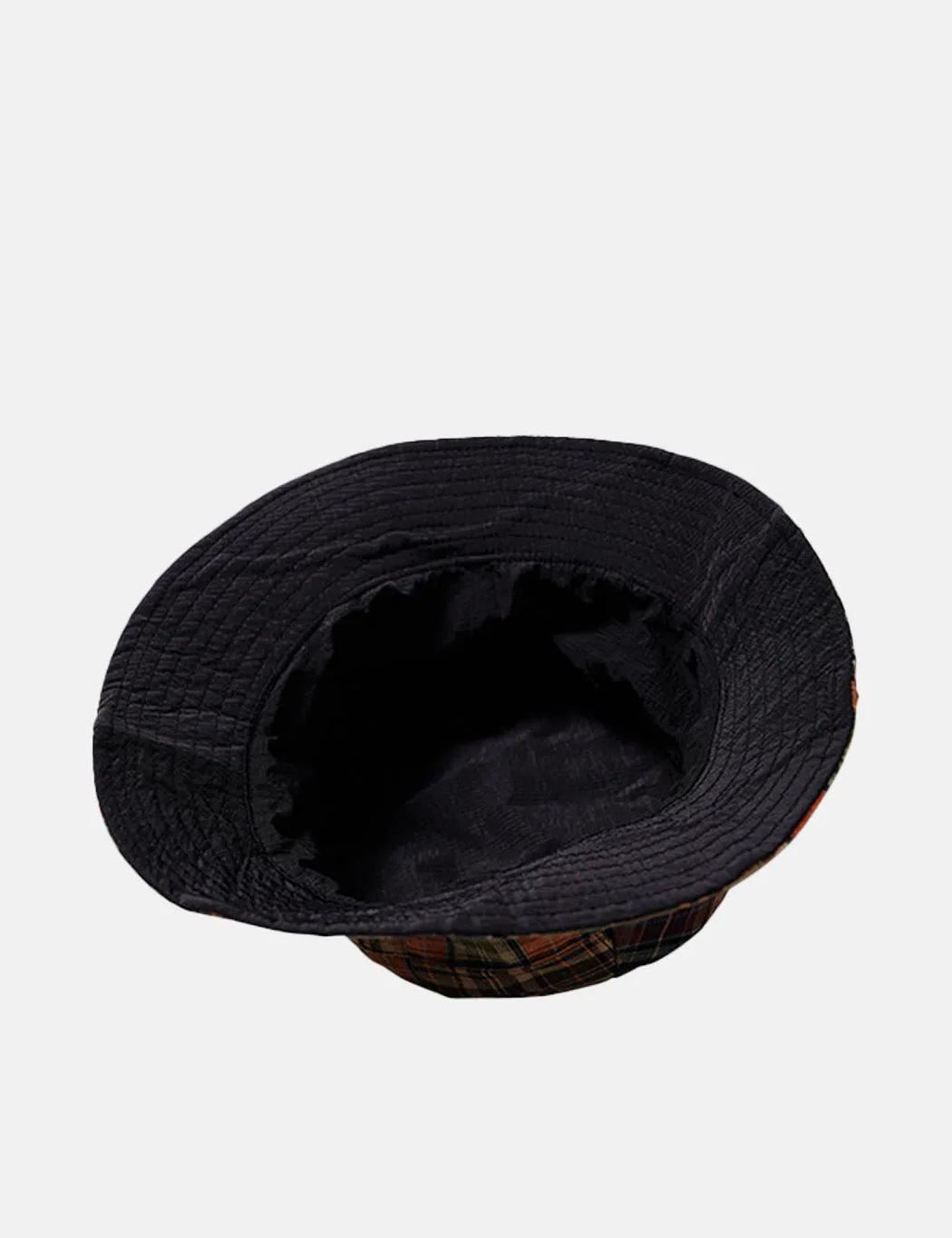 Frizmworks Reversible Patchwork Bucket Hat - Brown sold by Article London product image thumbnail 3
