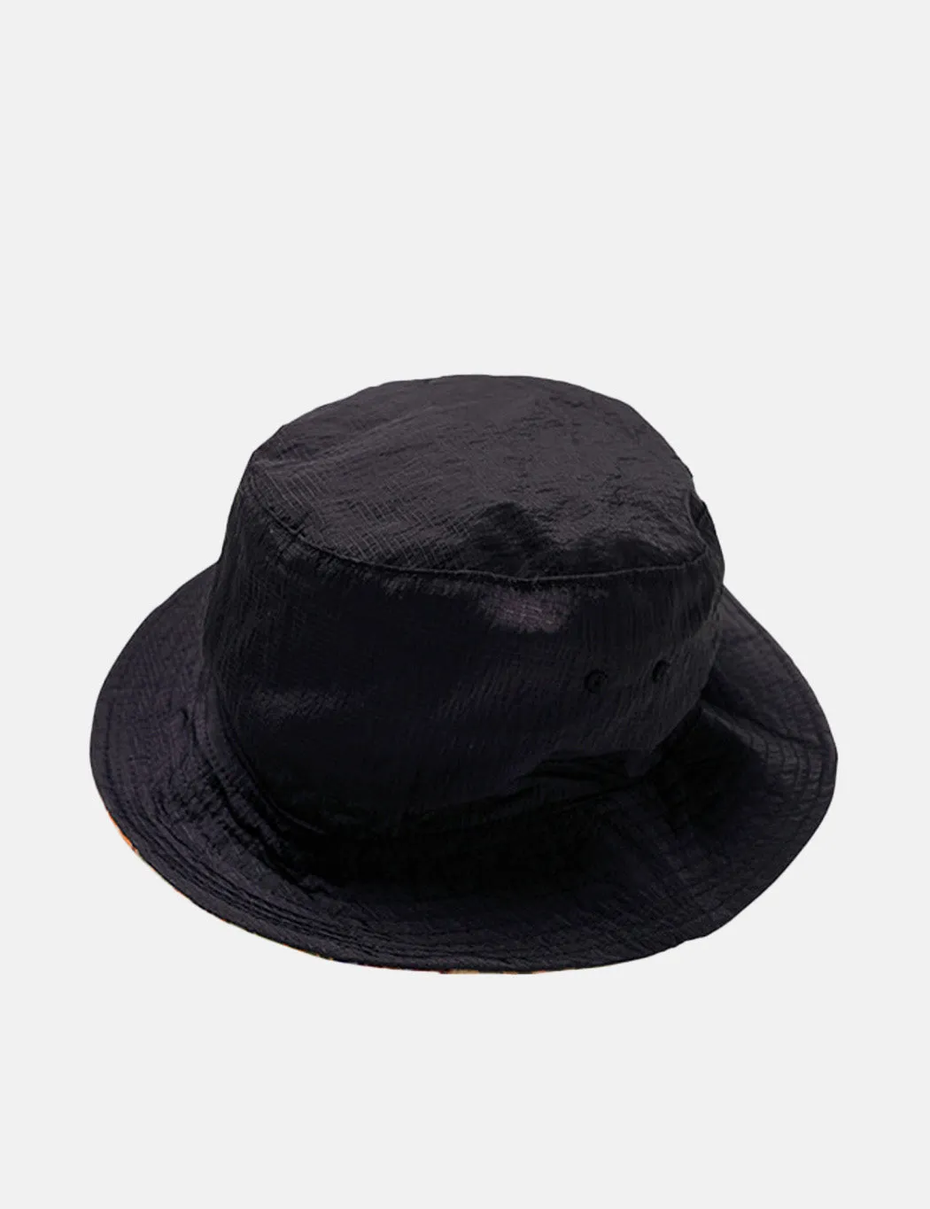 Frizmworks Reversible Patchwork Bucket Hat - Brown sold by Article London product image thumbnail 4