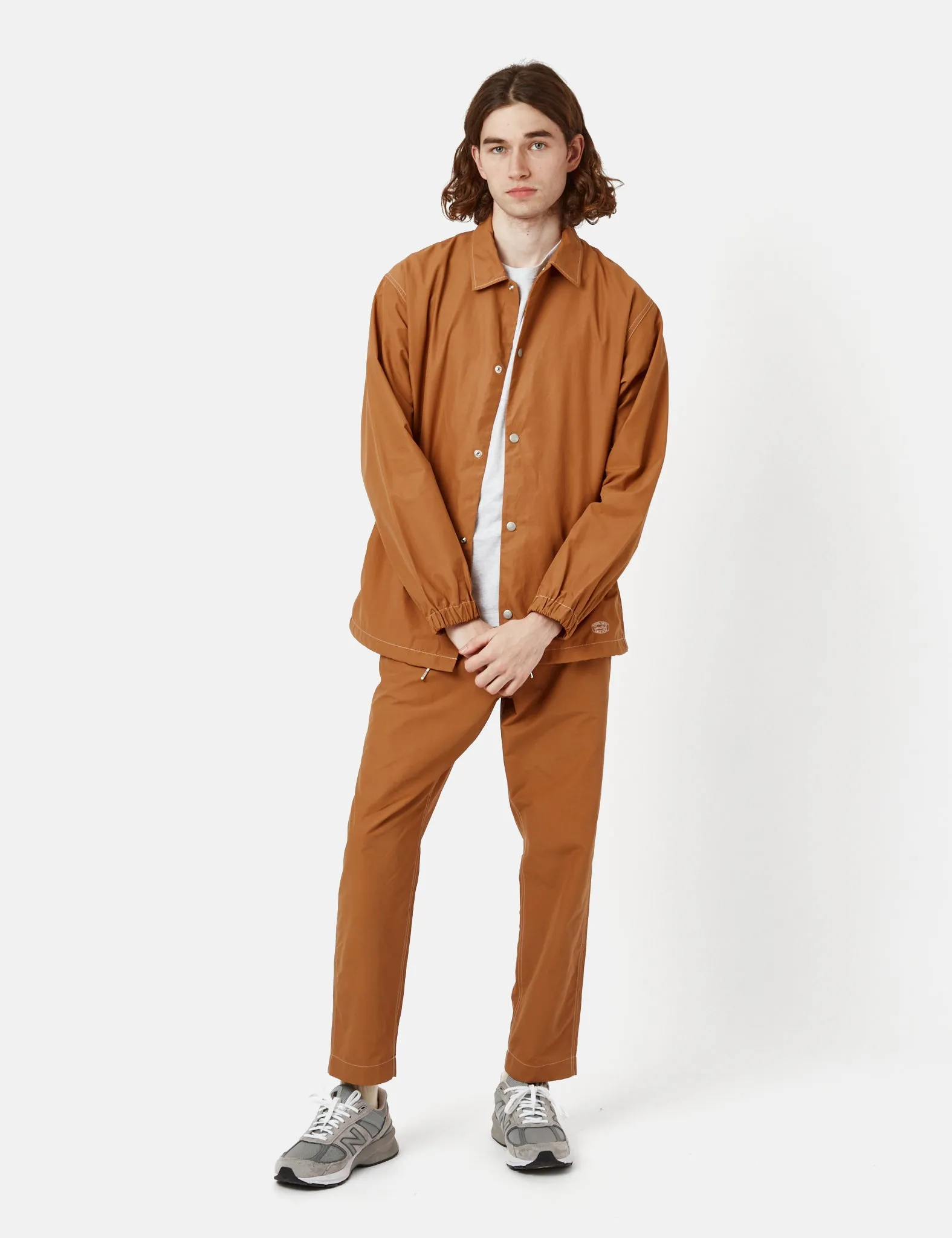 Snow Peak Light Mountain Cloth Jacket - Brown sold by Article London product image thumbnail 5