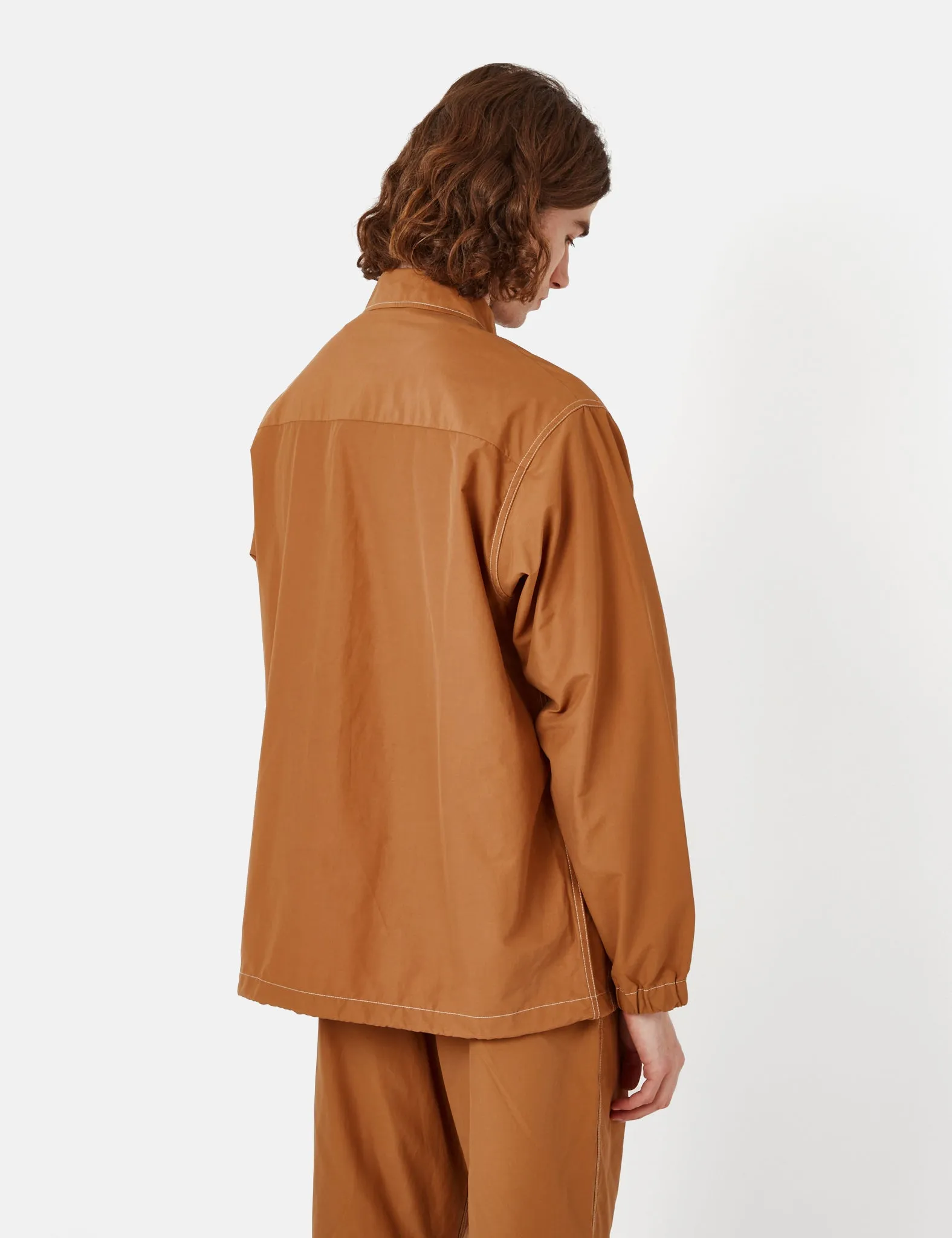 Snow Peak Light Mountain Cloth Jacket - Brown sold by Article London product image thumbnail 4