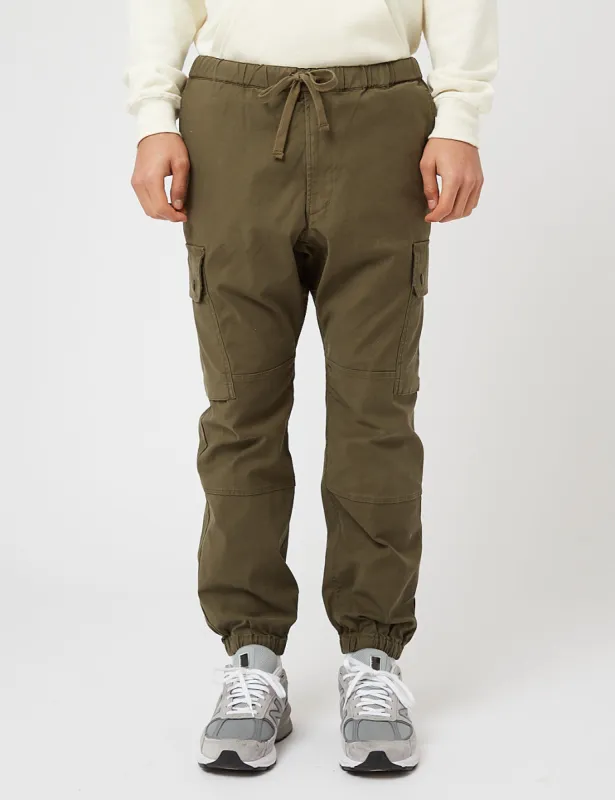 Beams Plus 6 Pocket GYM Pant - Olive Green sold by Article London
