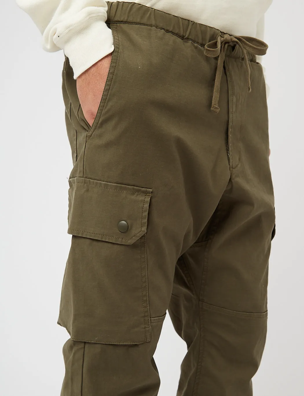 Beams Plus 6 Pocket GYM Pant - Olive Green sold by Article London product image thumbnail 2