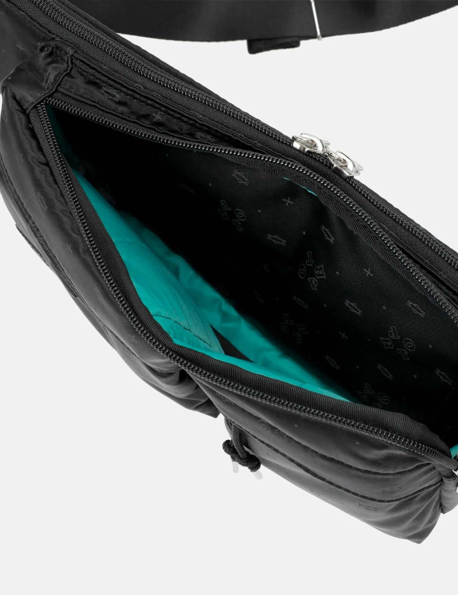 Porter Yoshida & Co Monogram Waist Bag - Black sold by Article London product image thumbnail 3