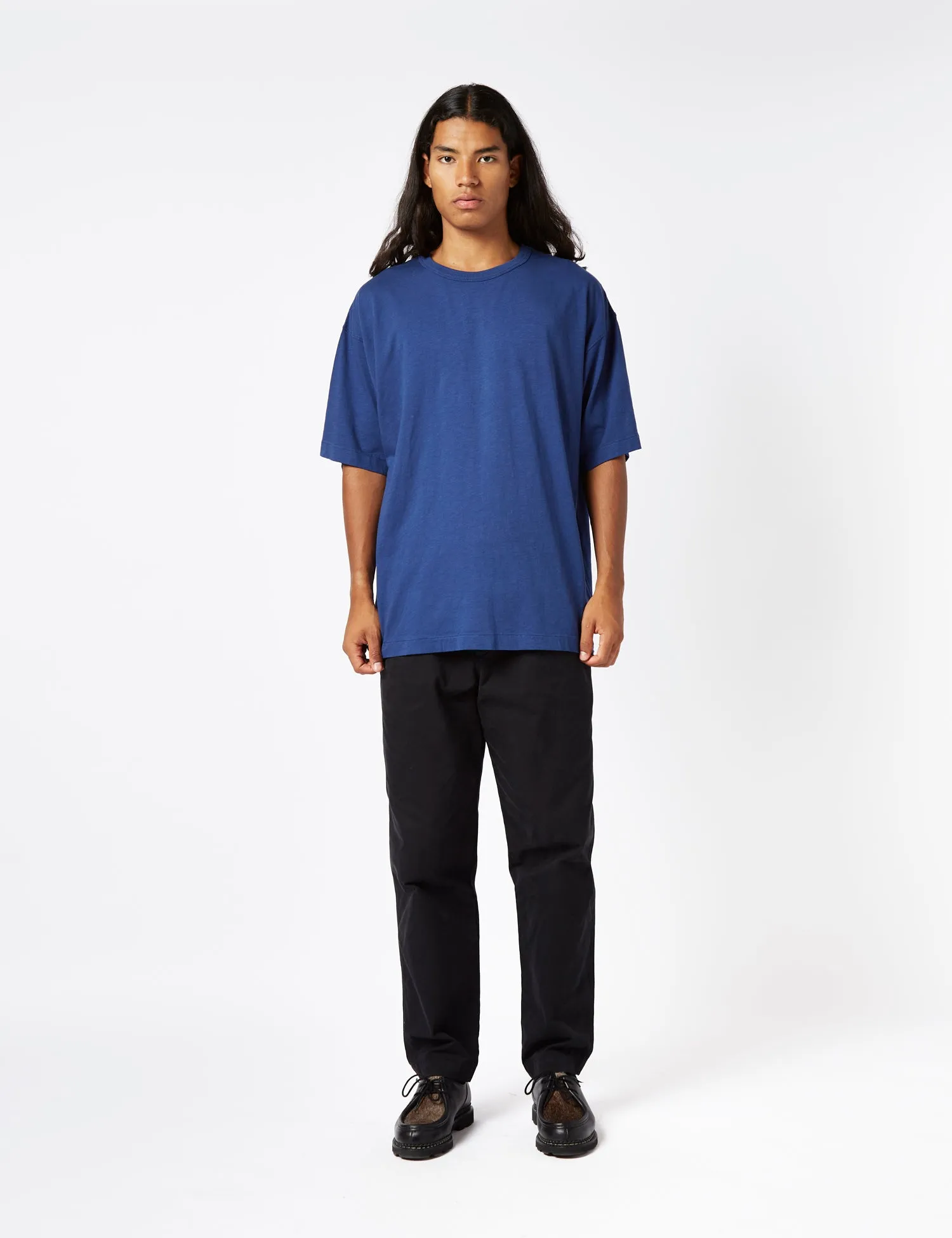 YMC Triple T-Shirt - Blue sold by Article London product image thumbnail 4