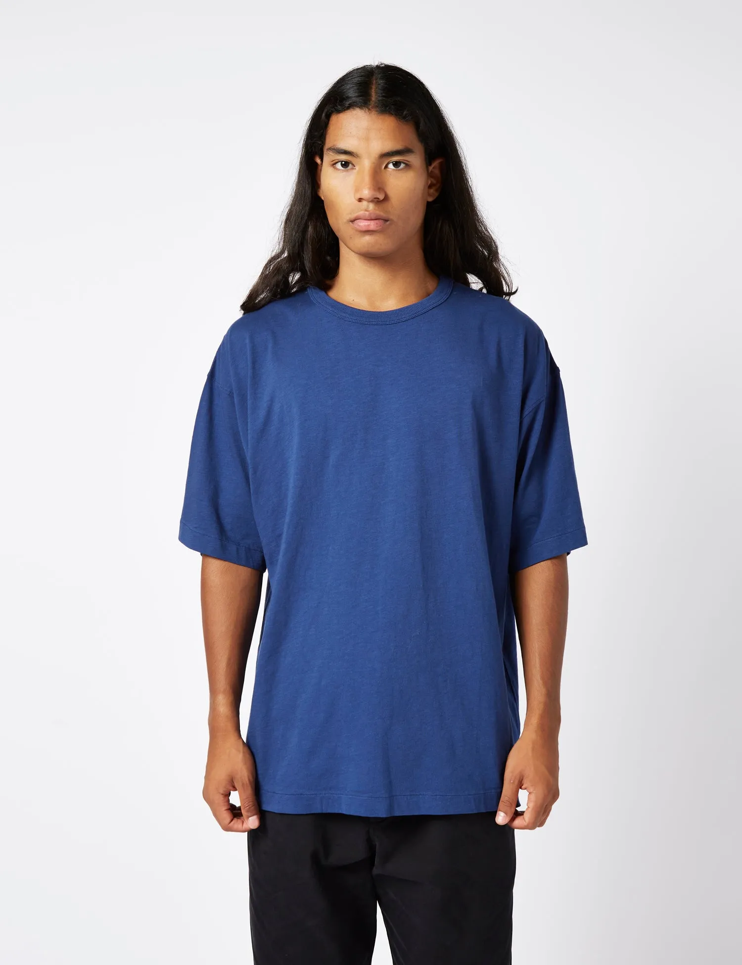 YMC Triple T-Shirt - Blue sold by Article London