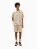 Universal Works Lumber Waffle Shorts - Driftwood sold by Article London