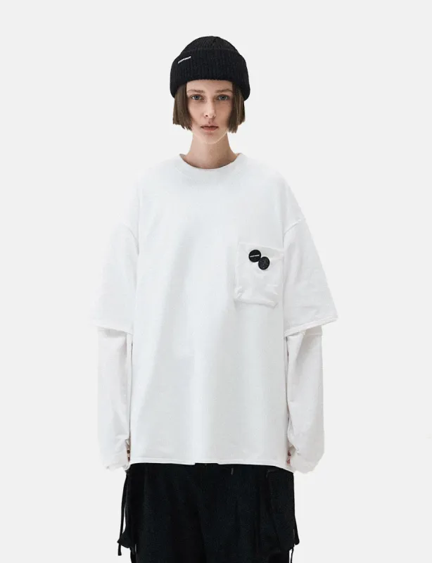 GOOPiMADE "Archetype-93" 3D Pocket T-Shirt - White sold by Article London