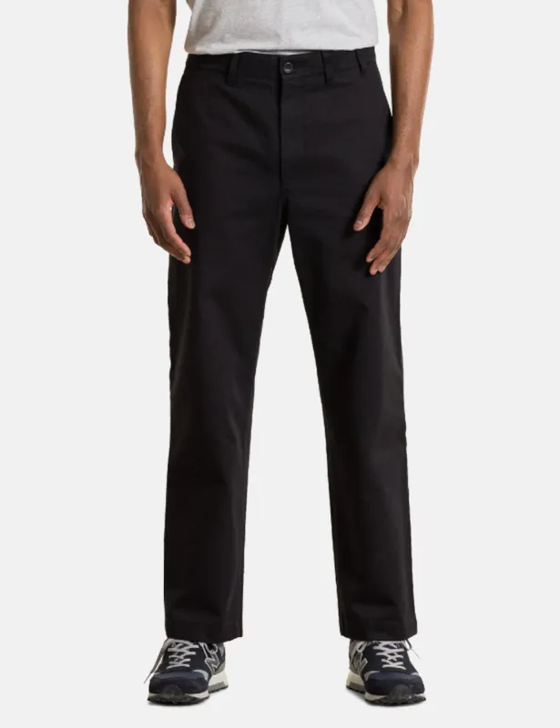 Norse Projects Lukas Wide Trouser - Black made by Article London