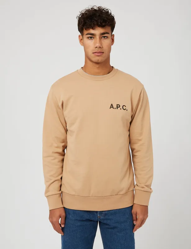A.P.C. Jimmy Sweatshirt - Beige sold by Article London