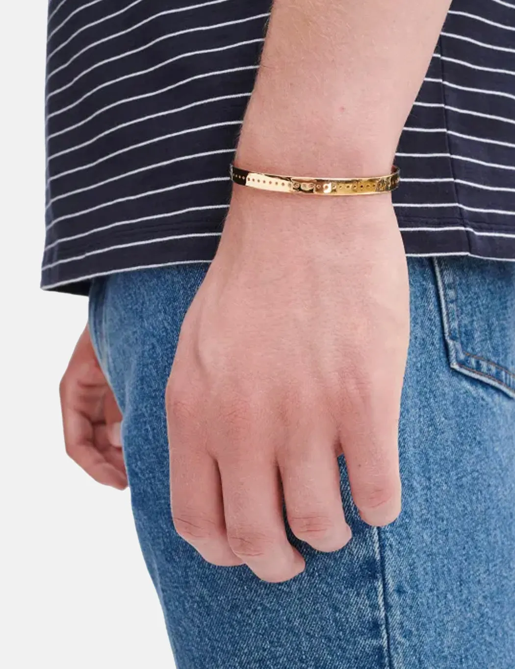 A.P.C. Concert Fin Bracelet - Gold sold by Article London product image thumbnail 2