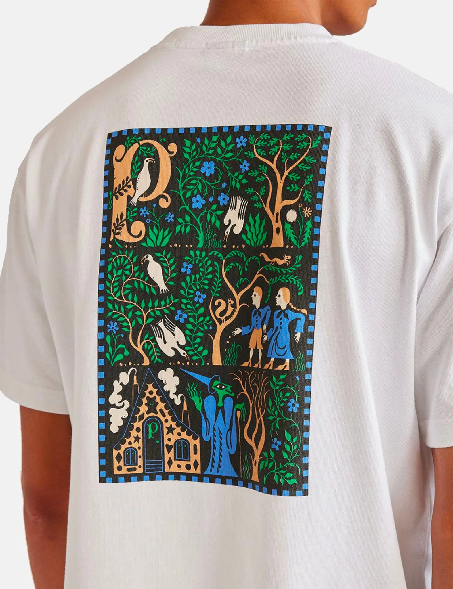 Percival x Sophy Hollington P T-Shirt - White sold by Article London