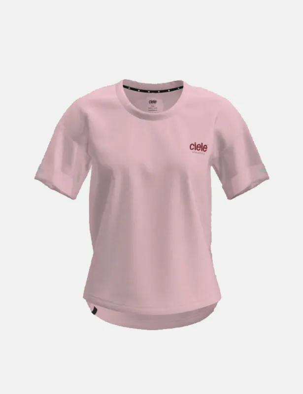Ciele Athletics Womens WNSB Athletics T-Shirt (Trooper) - Rose sold by Article London