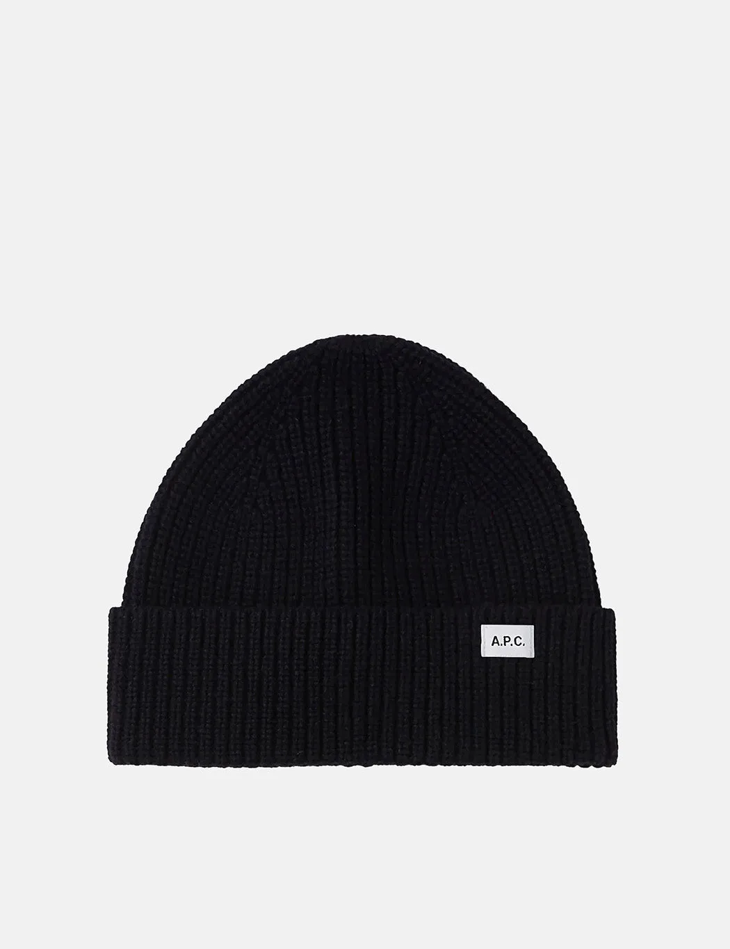 A.P.C. New Billie Knit Beanie - Dark Navy Blue sold by Article London