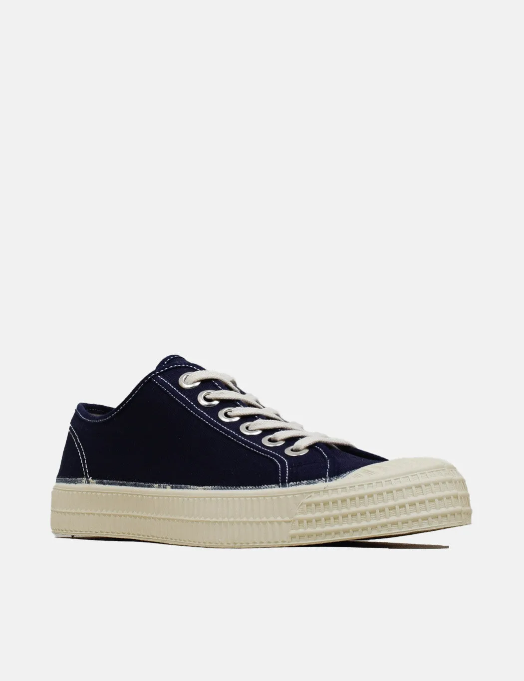 Novesta Star Master Contrast Stitch (Canvas) - Navy Blue/Ecru sold by Article London product image thumbnail 2