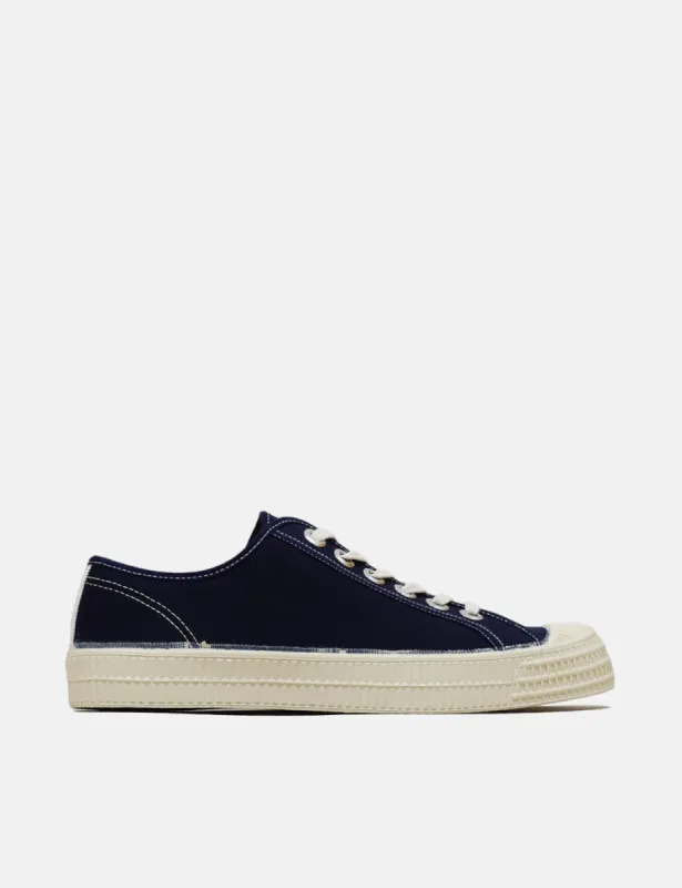 Novesta Star Master Contrast Stitch (Canvas) - Navy Blue/Ecru sold by Article London