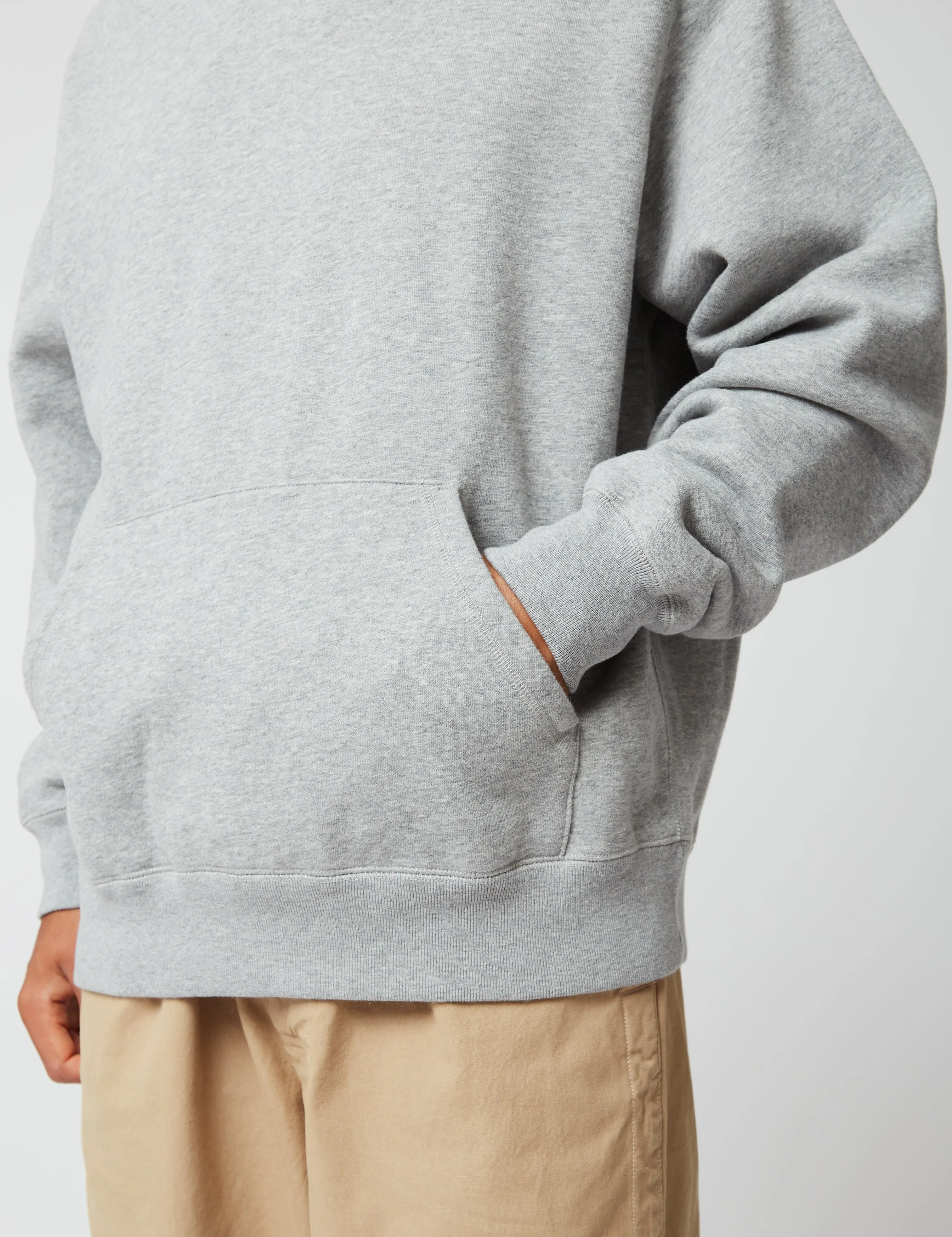Bhode Hoodie Made-in-Canada (Organic 16oz) - Archive Grey sold by Article London product image thumbnail 5