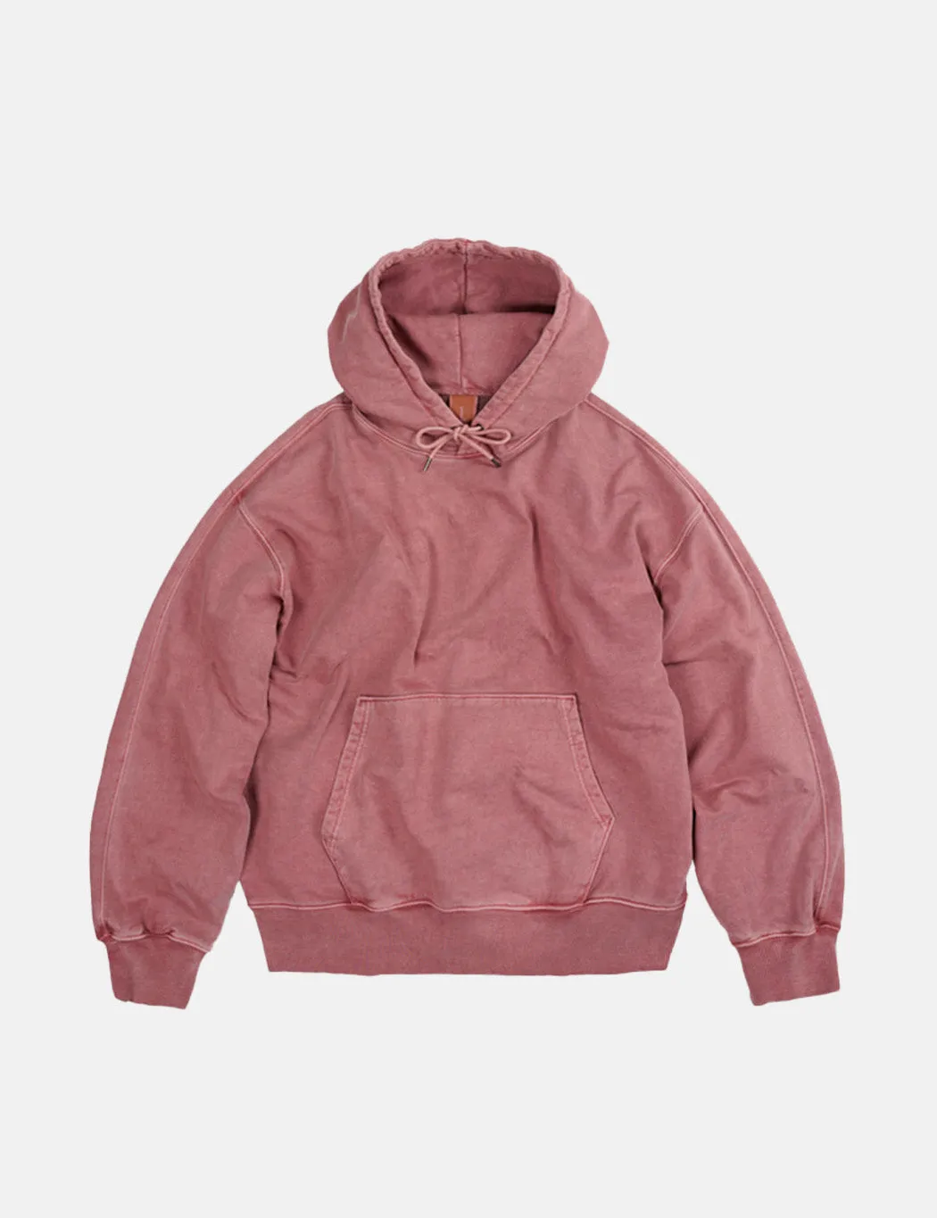 Frizmworks OG Pigment Dyed Hooded Sweatshirt - Pink sold by Article London product image thumbnail 2