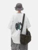 GOOPiMADE "R301-TG" Geometry Graphic T-Shirt - Ash White sold by Article London