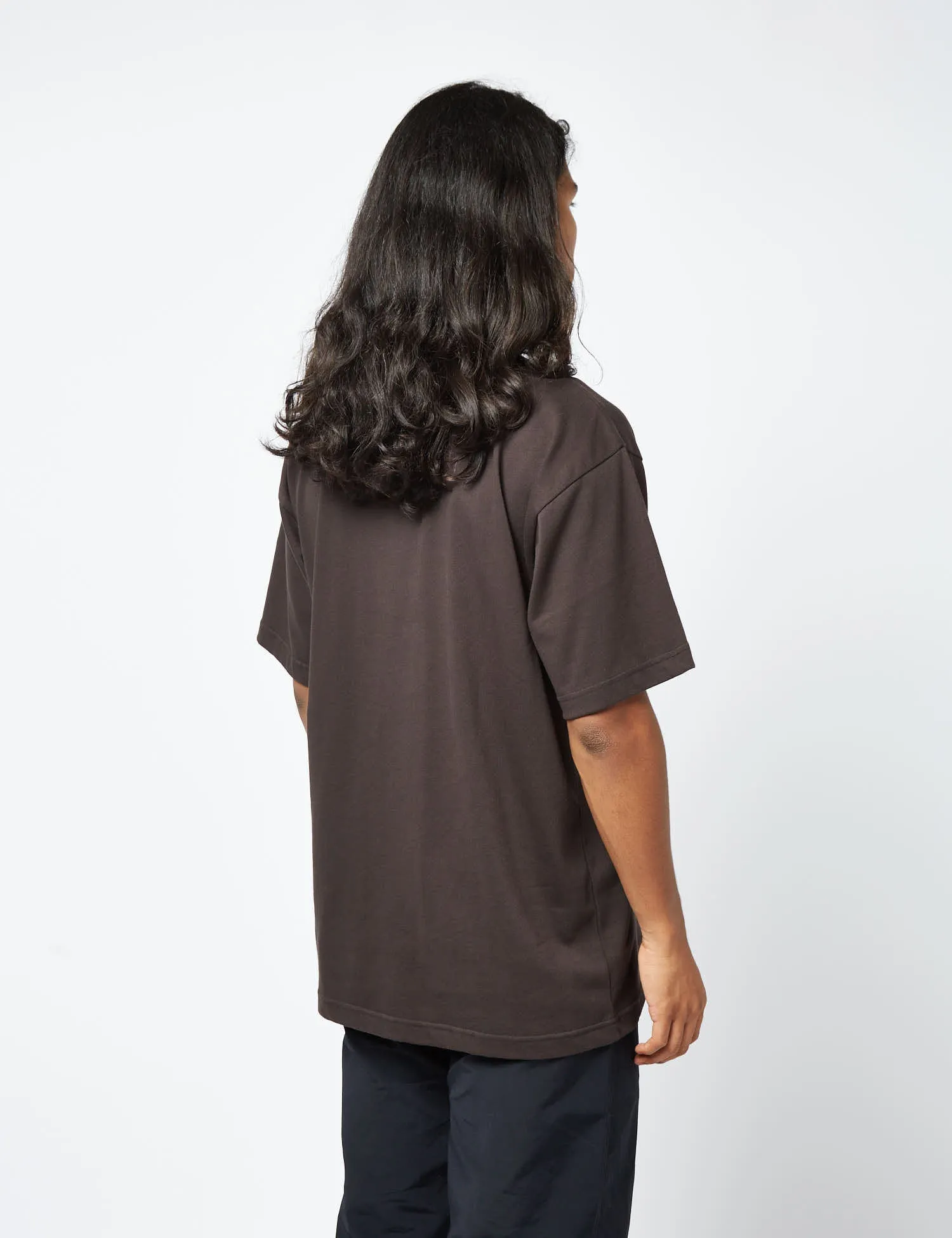 Norse Projects Simon Heavy Jersey N Logo T-Shirt (Organic) - Black sold by Article London product image thumbnail 3